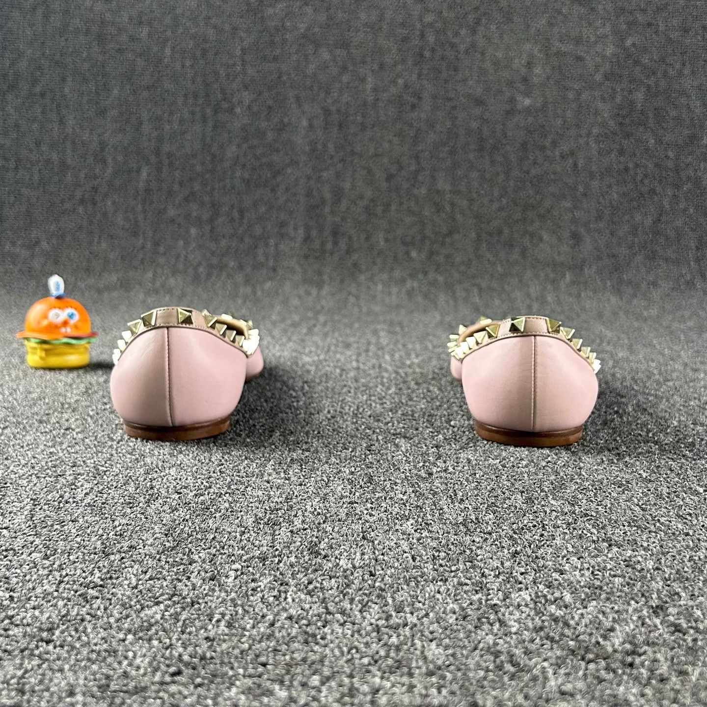 Valentino Valentino Pink Flat with Studs EUR 39.5 Size US 8.5 / IT 38.5 - 5 Thumbnail