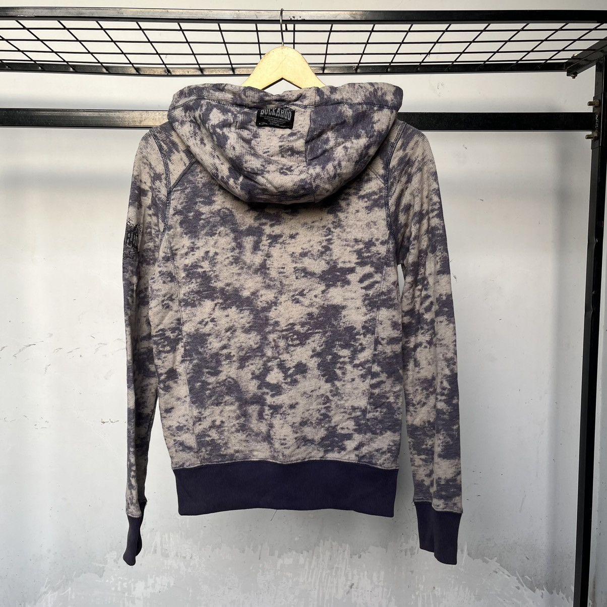 If Six Was Nine Y2K Rhinestone Zip Hoodie – Buckaroo Japan Grunge Size US M / EU 48-50 / 2 - 11 Thumbnail