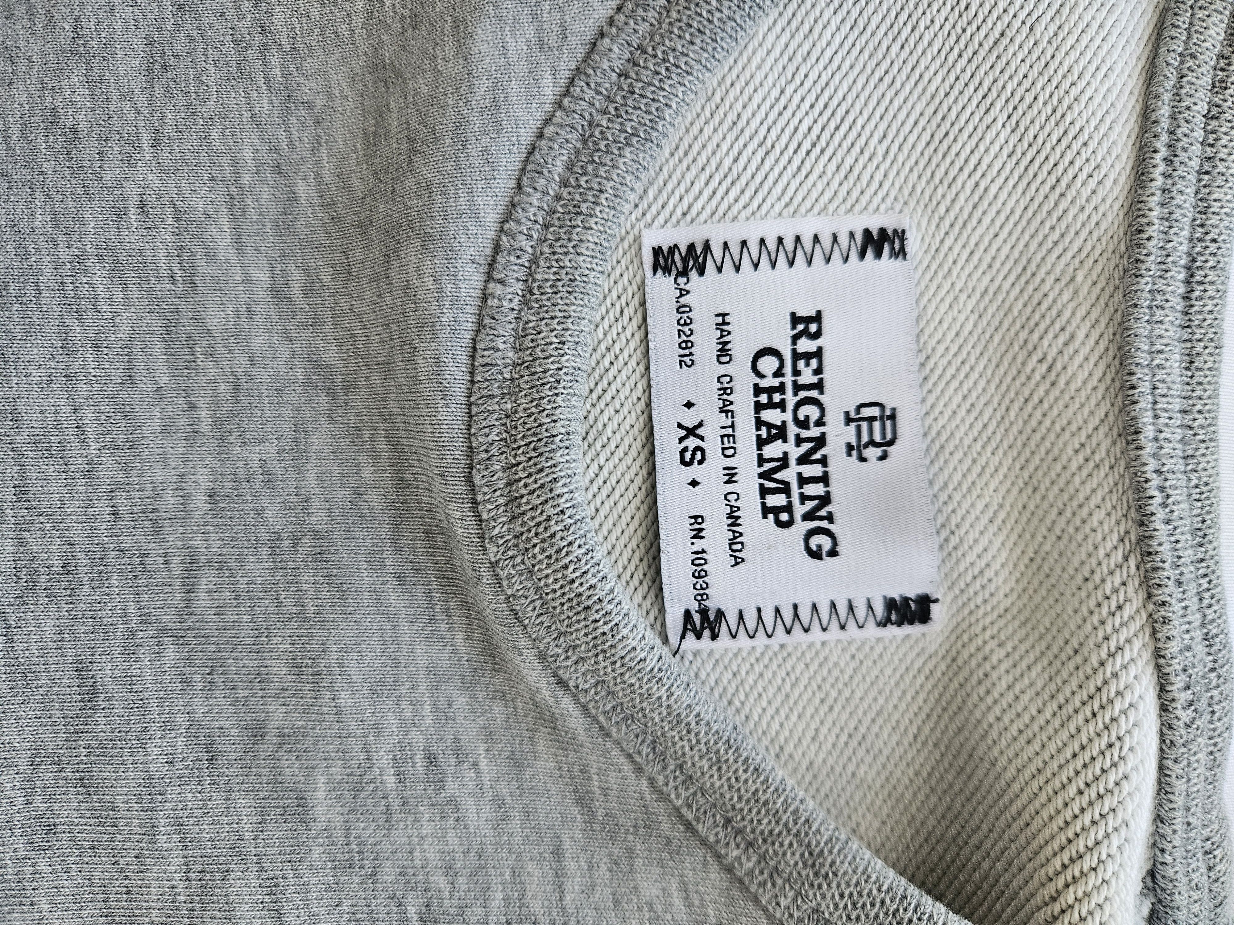 Reigning Champ Midweight terry slim crewneck Size US XS / EU 42 / 0 - 5 Thumbnail