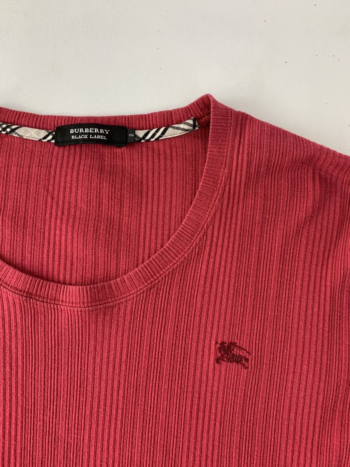 Burberry Hype Burberry Black Label Longsleeve Small Logo Tee Tshirt Size US S / EU 44-46 / 1 - 4 Thumbnail