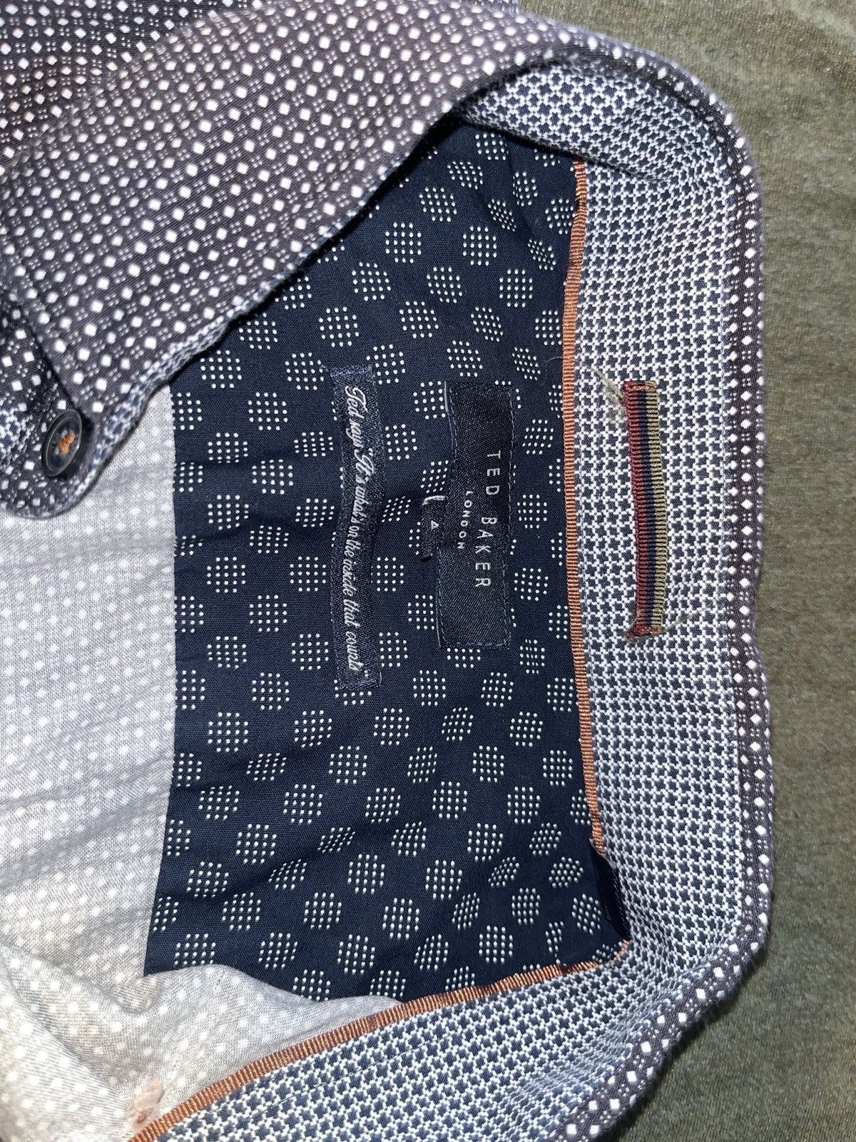 Ted Baker Ted baker long sleeve button up Size US M / EU 48-50 / 2 - 3 Thumbnail