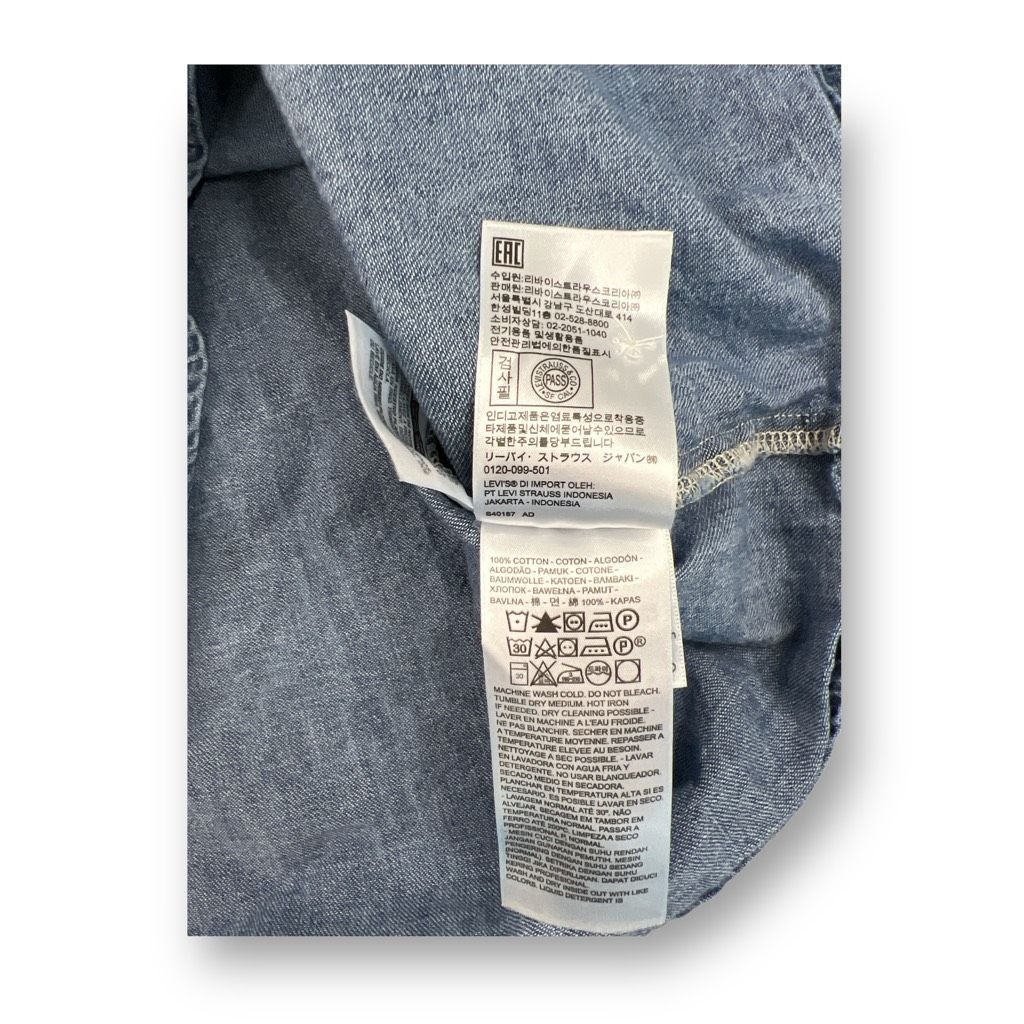 Levi's Levi’s Denim Cropped Top Size Extra Large Size XL / US 12-14 / IT 48-50 - 5 Thumbnail