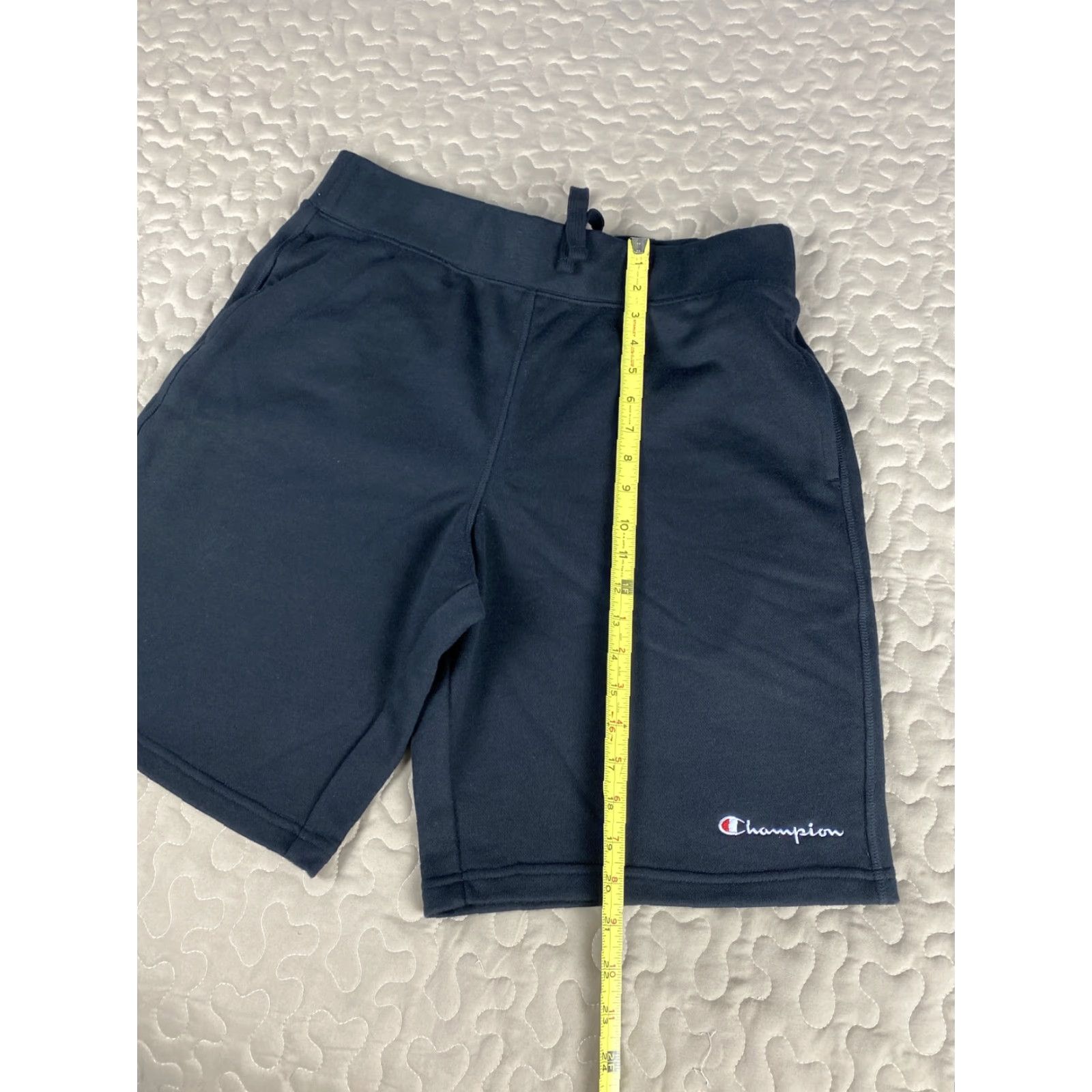 Champion Champion Sweatpant Shorts Mens L Black Casual Athletic Men Regular Sweat Style Casual/Active Wear Size US 33 - 3 Thumbnail