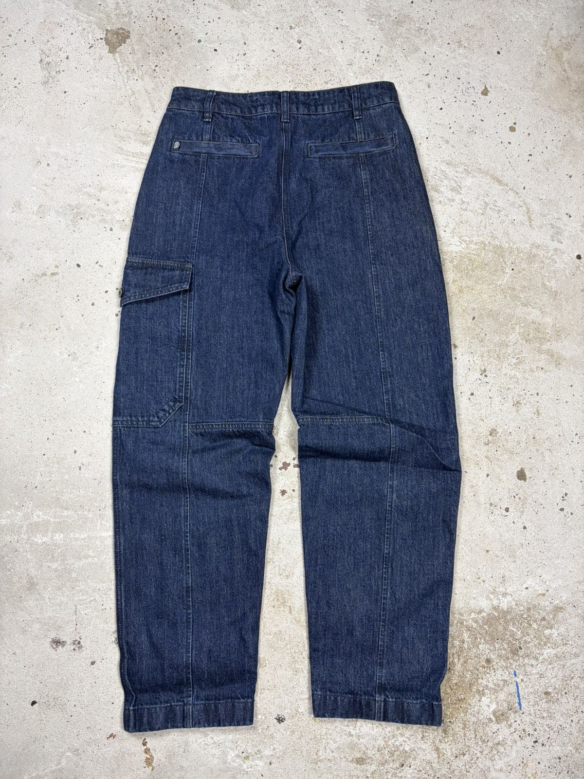 Alexander McQueen Alexander McQueen MCQ Cargo Patched Jeans Denim Pants Size 27" / US 4 / IT 40 - 2 Thumbnail