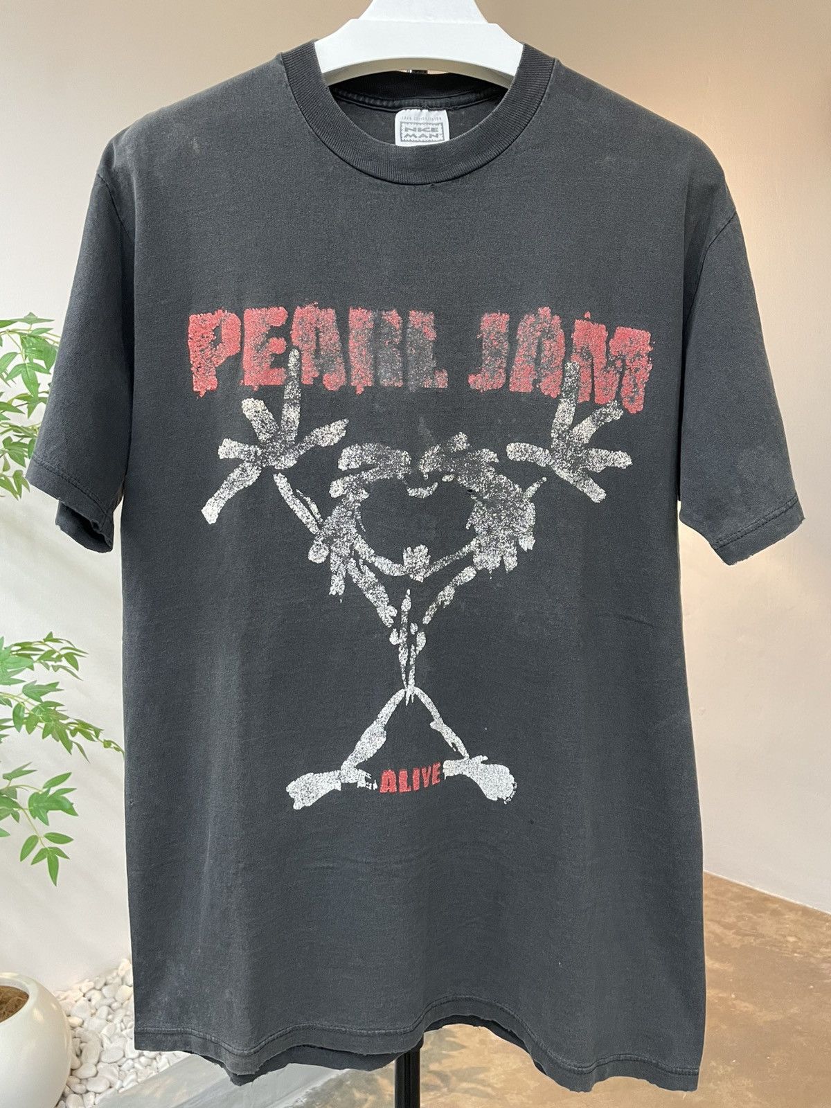 PEARL JAM ALIVE NICE MAN LARGE tシャツ Pearl Jam Stickman Stick Man Alive T-shirt - Etsy