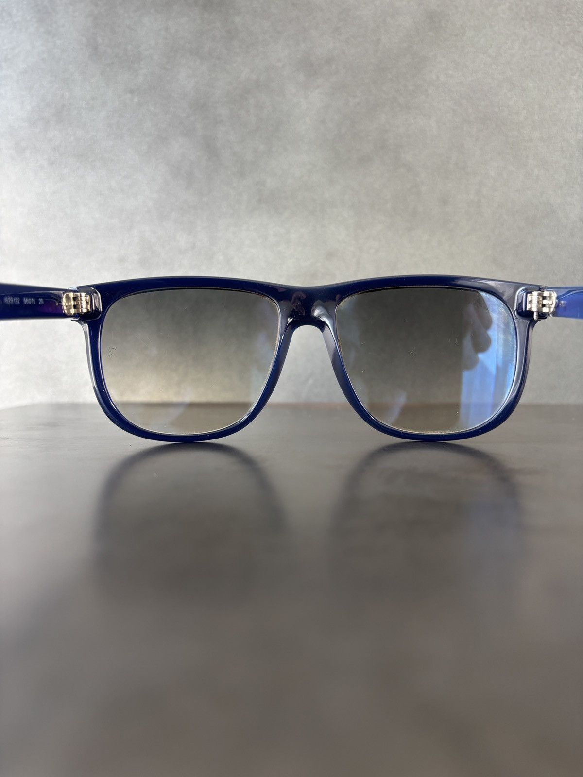 RayBan Ray-Ban Sunglasses RB4147 Made in Italy Blue Sport Boyfriend Size ONE SIZE - 22 Thumbnail