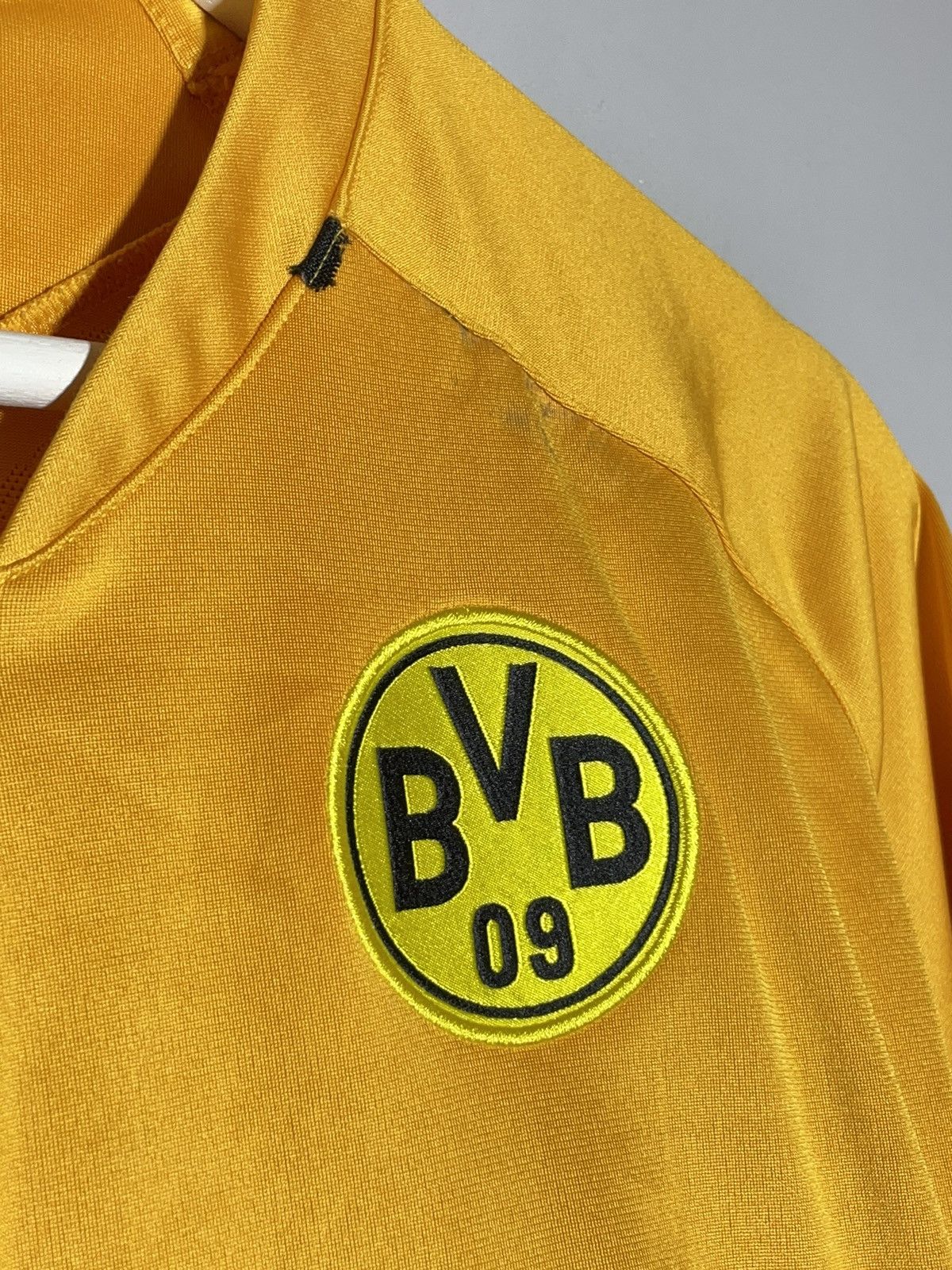 Nike × Vintage Borussia Dortmund BVB Nike Player Issue Y2k Football Shirt Size US L / EU 52-54 / 3 - 4 Thumbnail