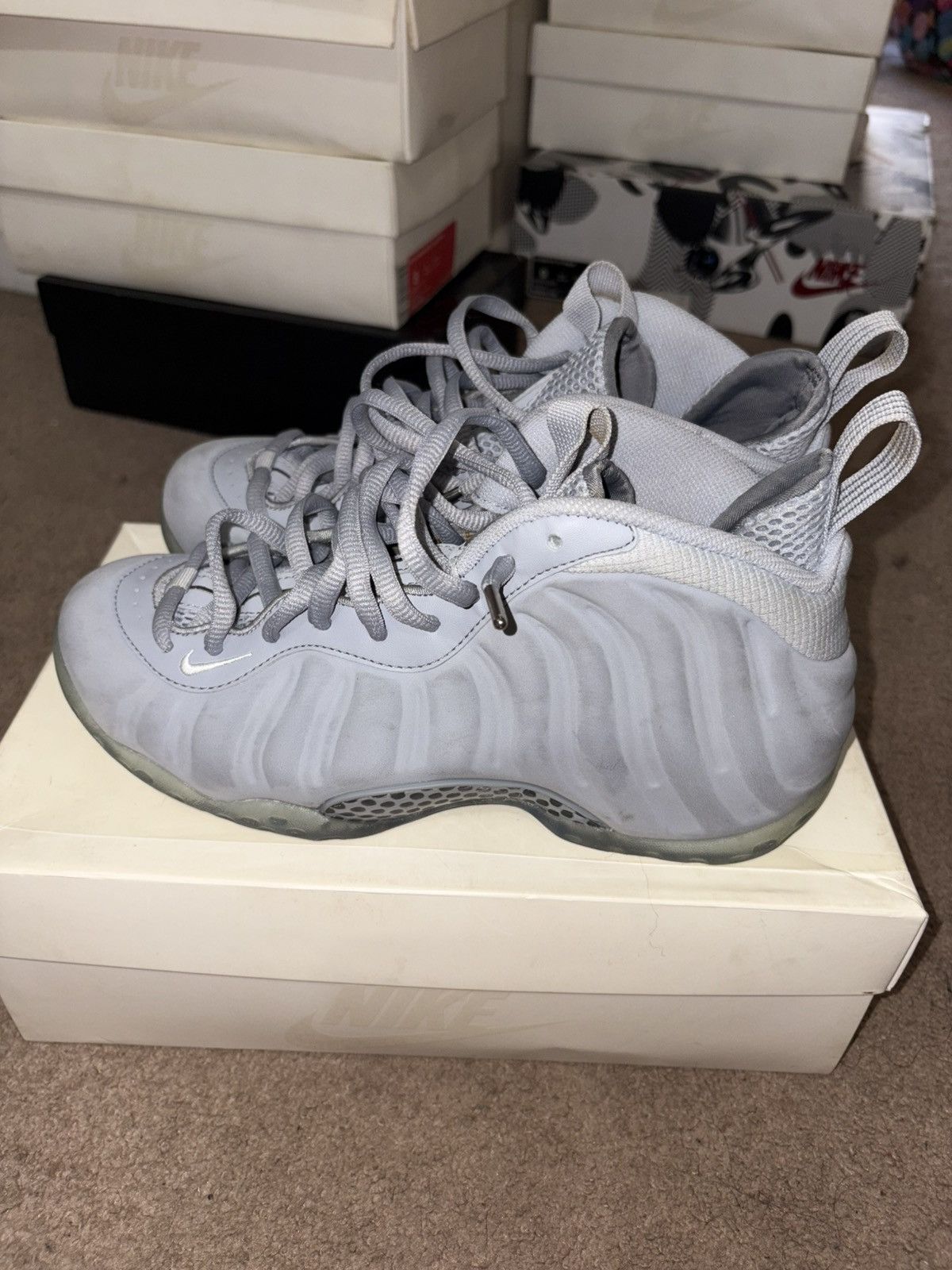 Nike Air Foamposite One PRM ‘Wolf Grey’ Size US 8 / EU 41 - 2 Thumbnail