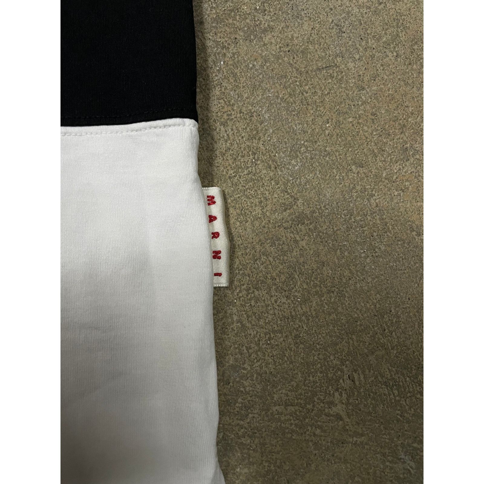 Marni Marni Turtle Neck White Black 48 (Medium) New Size US M / EU 48-50 / 2 - 3 Thumbnail