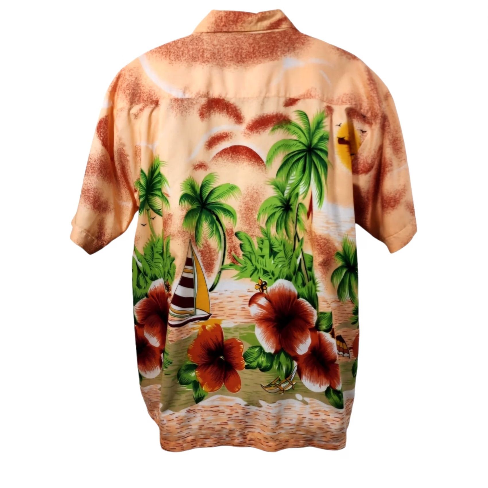 Vintage Mens Hawaiian Shirts Large Uluwatu Roundy Bay On Shore Novelty Camp Lot of 3 Size US L / EU 52-54 / 3 - 4 Thumbnail