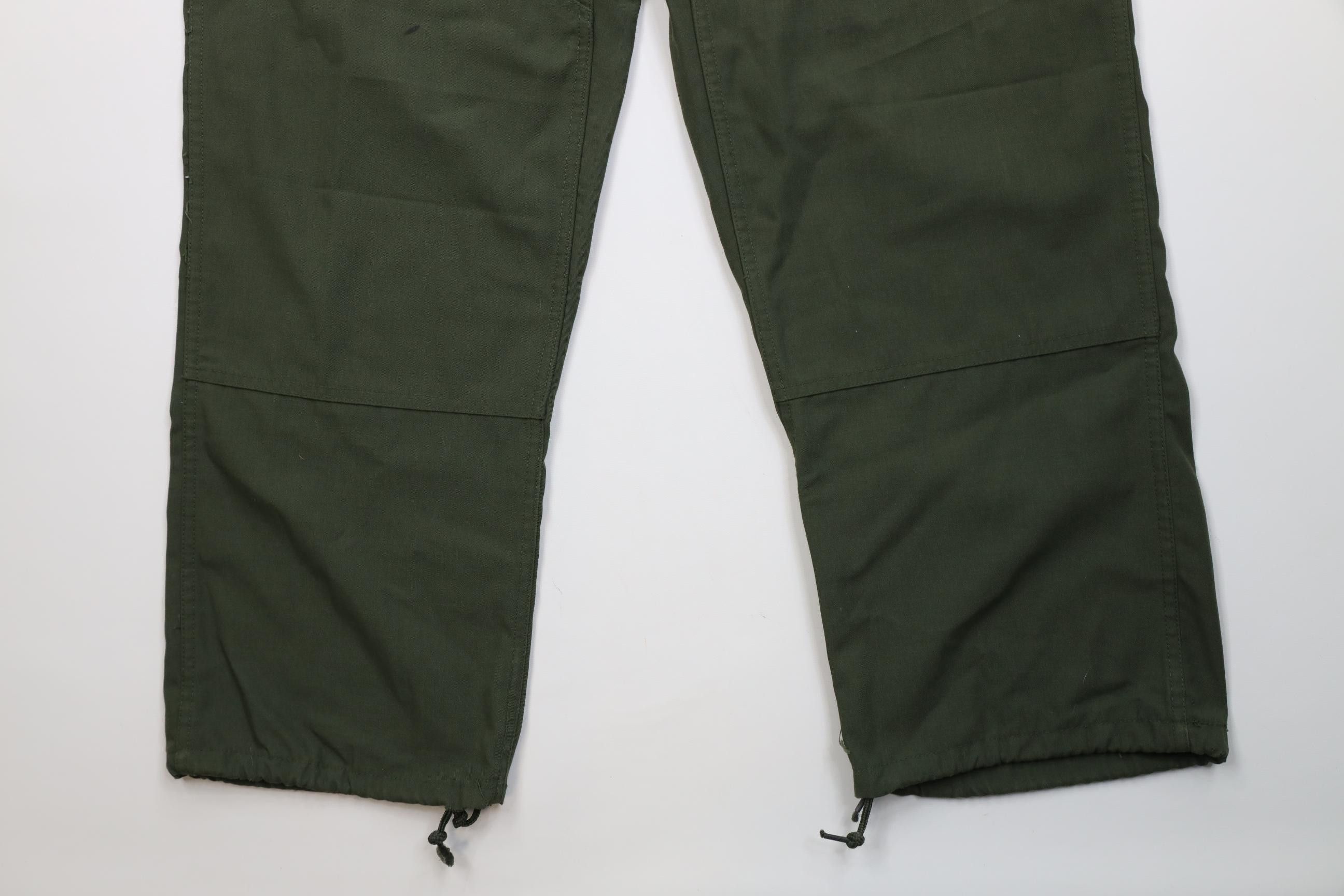 Vintage Vintage 80s ROK Korea Military Wide Leg Cargo Pants Overalls Size US 36 / EU 52 - 4 Thumbnail