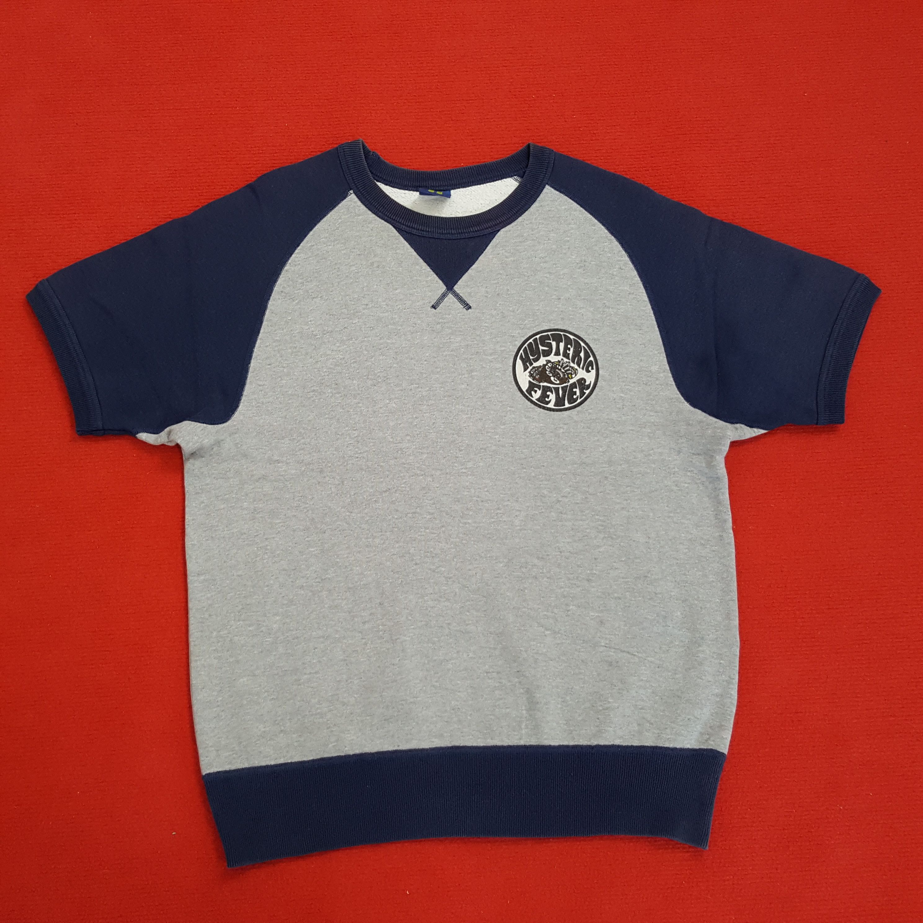 Hysteric Glamour Hysteric Glamour Japanese Brand Short Sleeve Sweatshirt Size US M / EU 48-50 / 2 - 3 Thumbnail