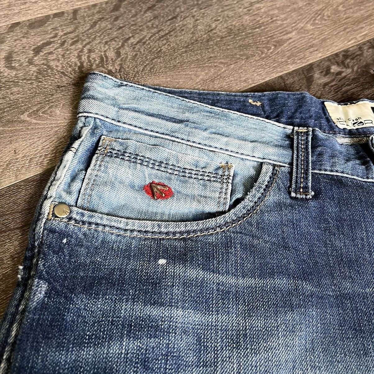 Energie Energie Sixty Mulligan Selvedge Denim Jeans 33x32 Italy Made Size US 33 - 8 Thumbnail