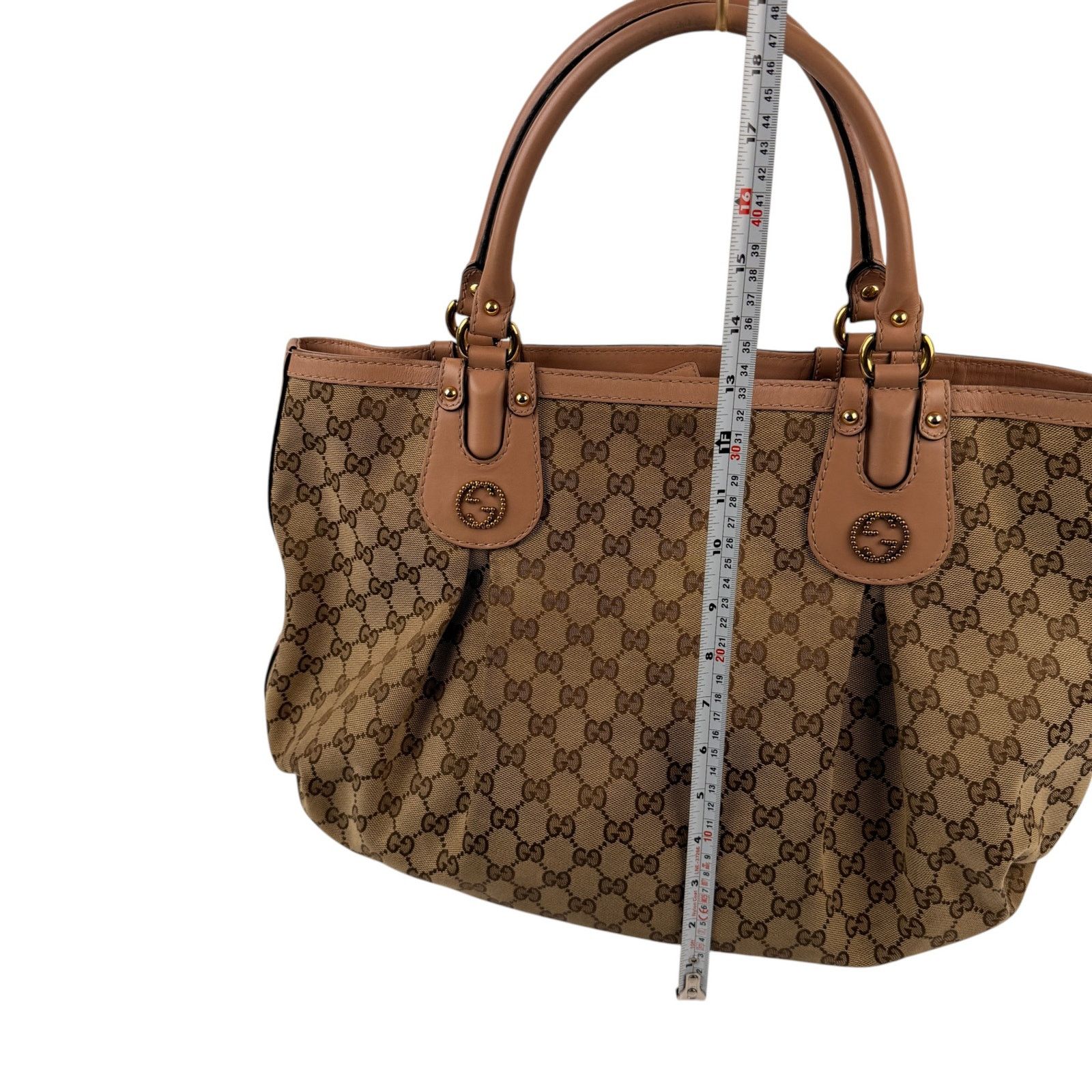 Gucci Gucci Large GG Canvas Scarlett tote bag Size ONE SIZE - 9 Thumbnail