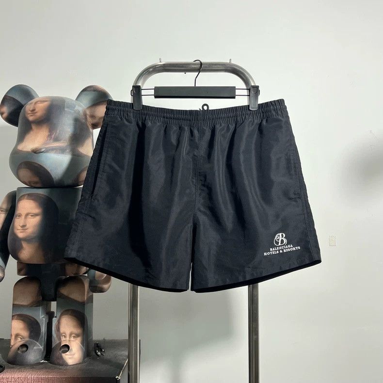 Balenciaga Balenciaga Embroidered Shorts S2320 - dmc Size US 31 - 1 Thumbnail