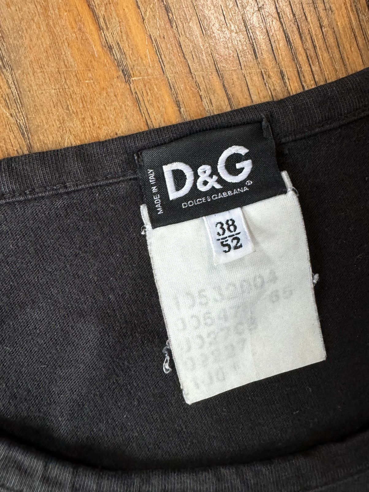 Dolce & Gabbana Dolce & Gabbana “Dollars & Girls” 90’s Tee Size US M / EU 48-50 / 2 - 3 Thumbnail