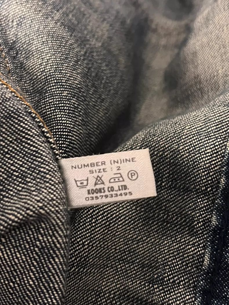 Number (N)ine Number (N)ine02ss slogan denim jacket 2503-Nextarrow Size US M / EU 48-50 / 2 - 7 Thumbnail