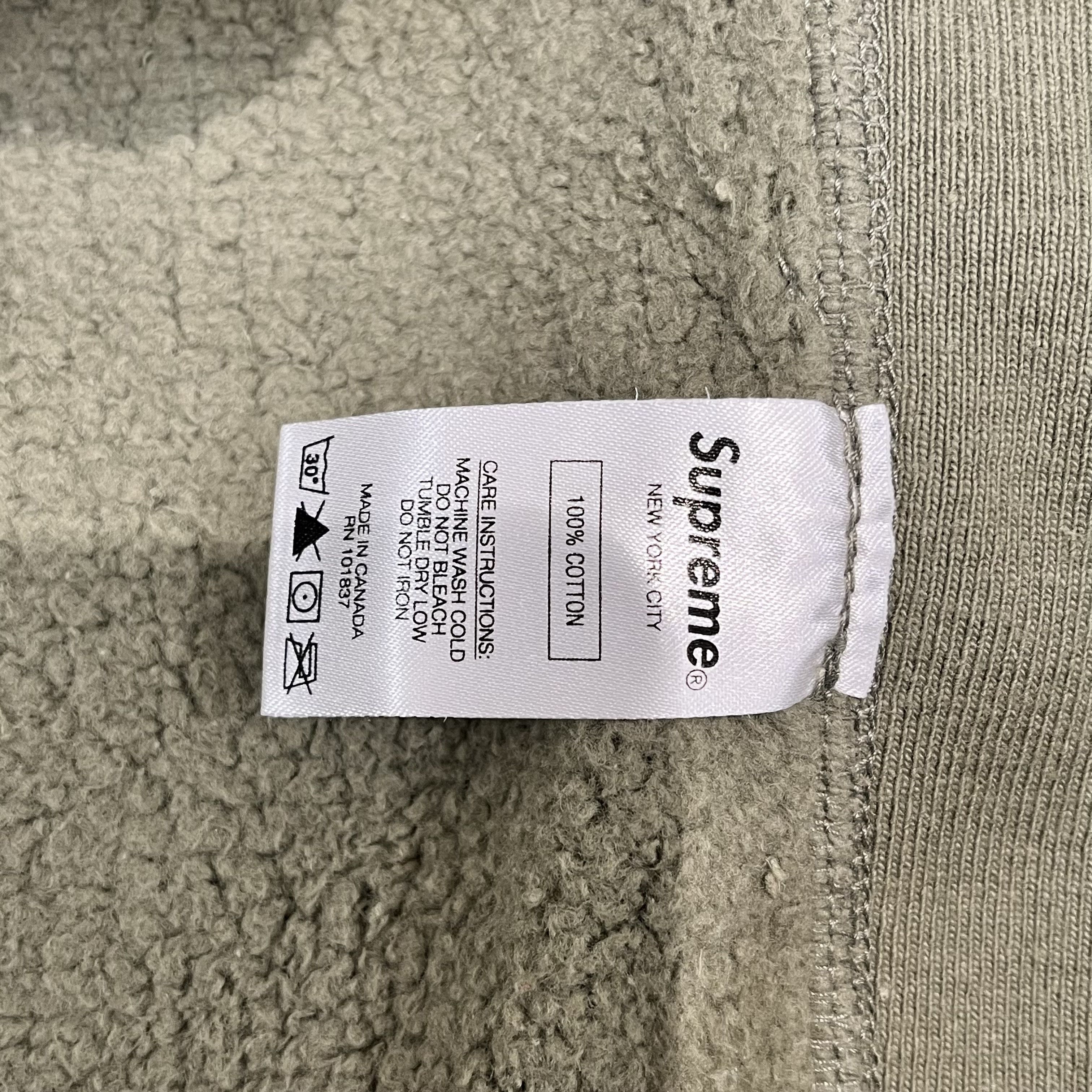 Supreme Supreme Cross Box Logo Hoodie Light Olive Size US M / EU 48-50 / 2 - 8 Thumbnail