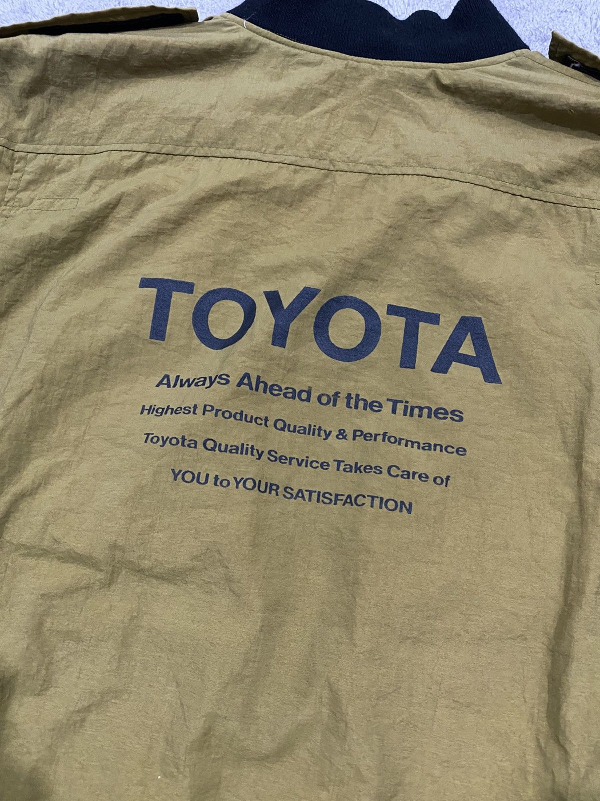 Vintage Toyota Racing Bomber Jacket Vintage Size US M / EU 48-50 / 2 - 3 Thumbnail
