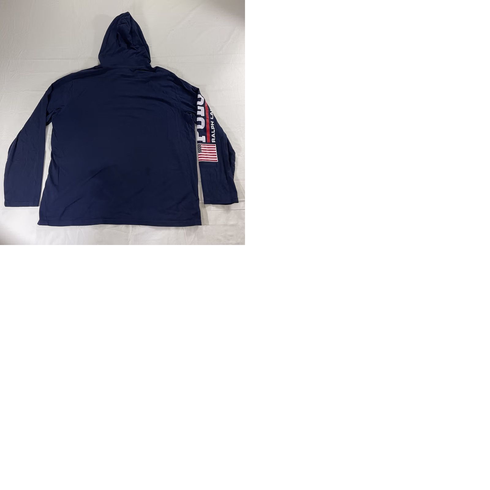 Polo Ralph Lauren Polo Ralph Lauren Hoodie Shirt XL Men Blue Logo Pony L/S Pullover Hooded Size US XL / EU 56 / 4 - 11 Thumbnail