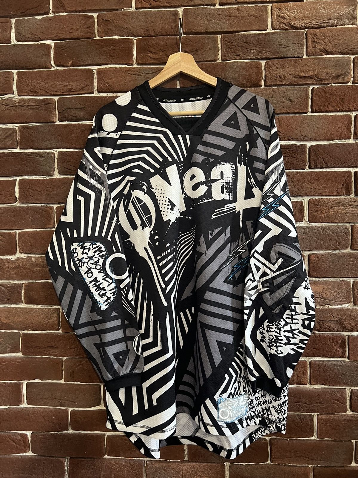 O'Neill O’Neal Motocross Mayhem Jersey Element Punk Rock Racing Rare Size US M / EU 48-50 / 2 - 1 Thumbnail