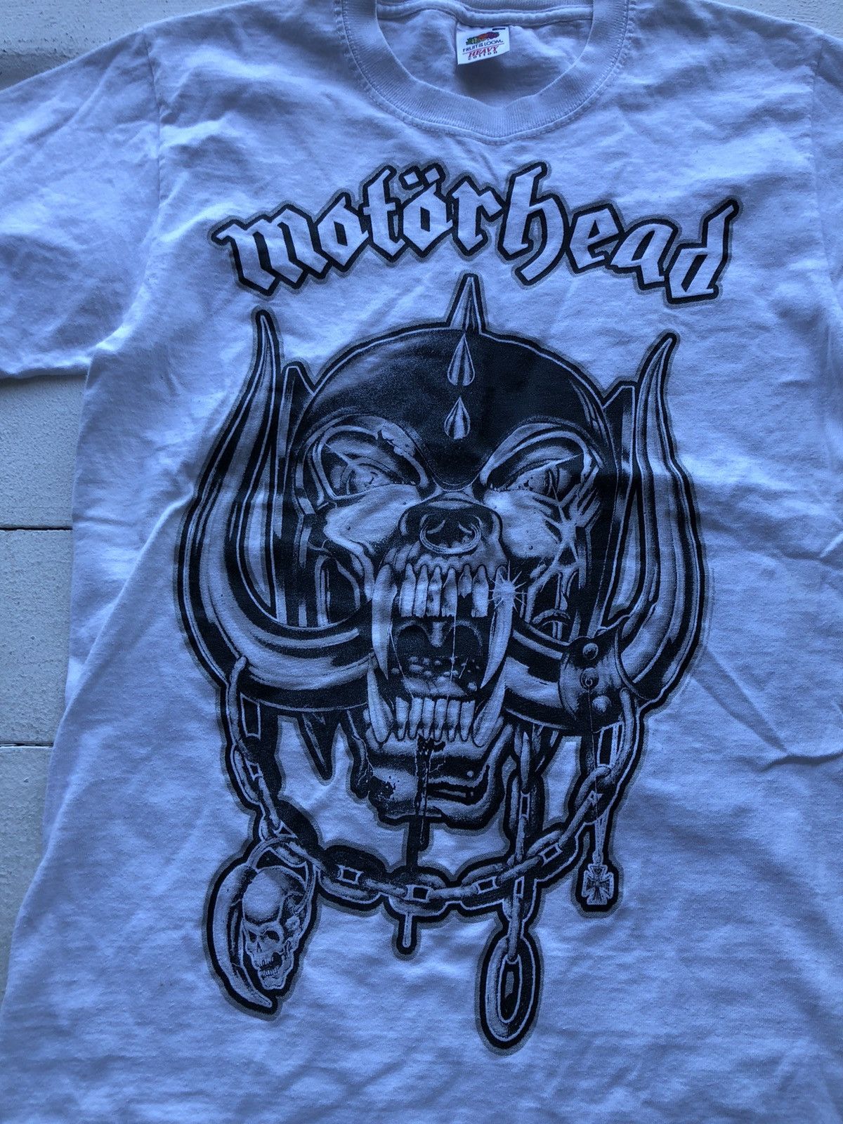Band Tees Rare vintage 90s Motörhead Rock T-shirt big logo y2k Size US S / EU 44-46 / 1 - 2 Thumbnail