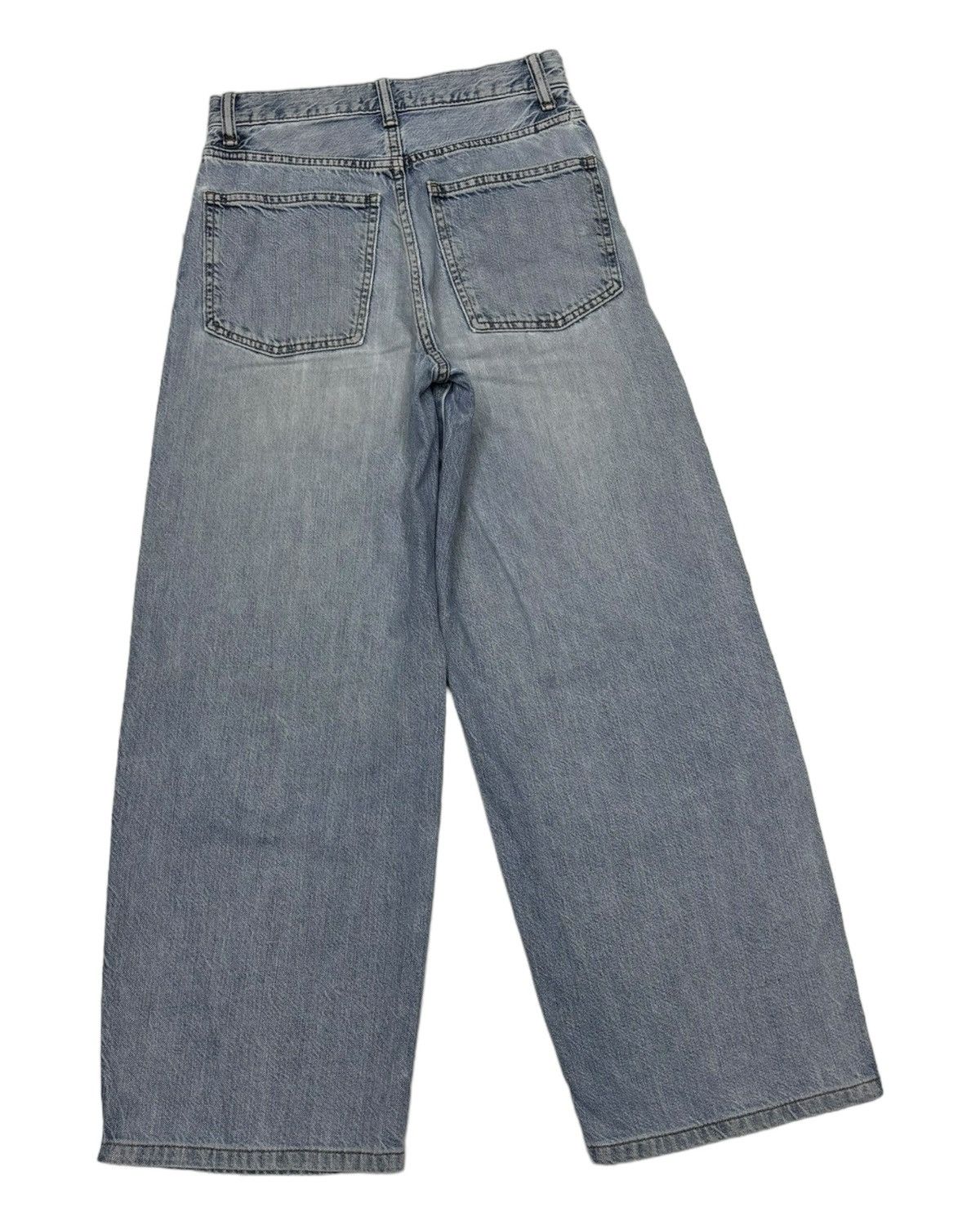 Lemaire × Uniqlo VINTAGE LEMAIRE WIDE BAGGY JEANS UNIQLO LEMAIRE Size 26" / US 2 / IT 38 - 4 Thumbnail