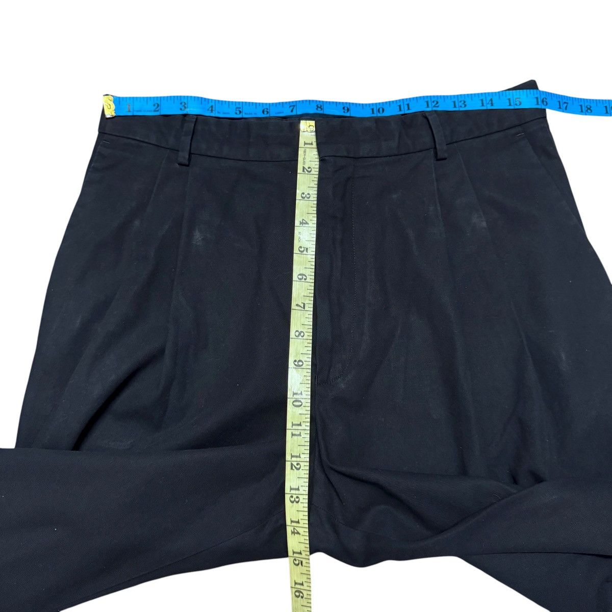 Dries Van Noten Dries Van Noten Black Pleated Baggy Pants Size US 32 / EU 48 - 15 Thumbnail
