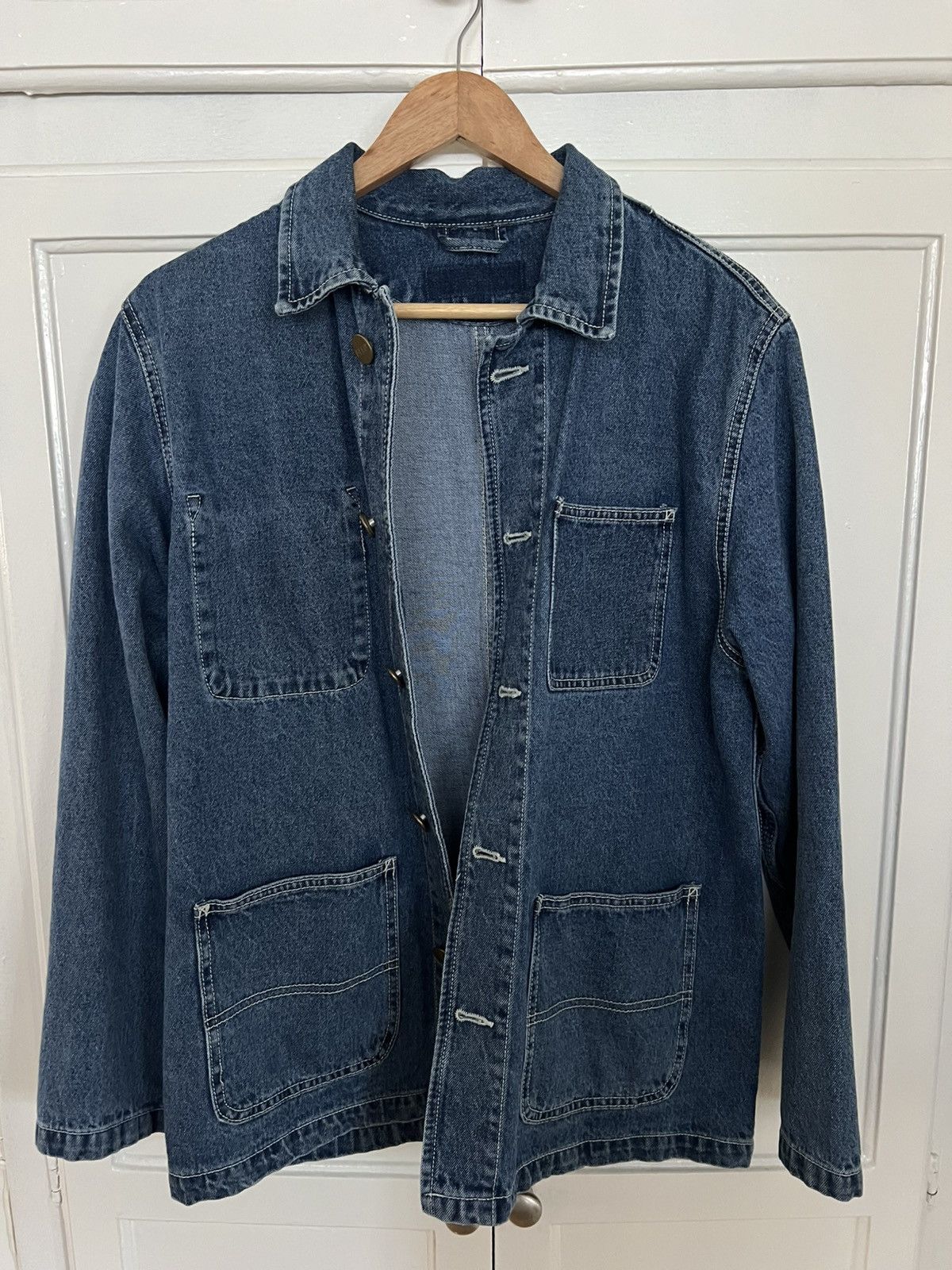 Vintage French Work Jacket Size US S / EU 44-46 / 1 - 1 Thumbnail