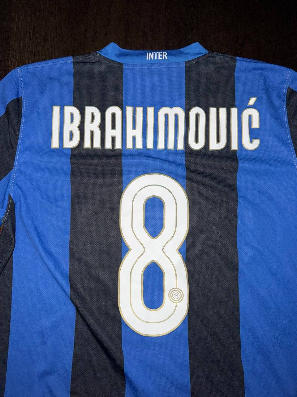 Nike Inter Milan 08/09 Home Kit #Ibrahimović 8 L + Player Card Size US L / EU 52-54 / 3 - 3 Thumbnail