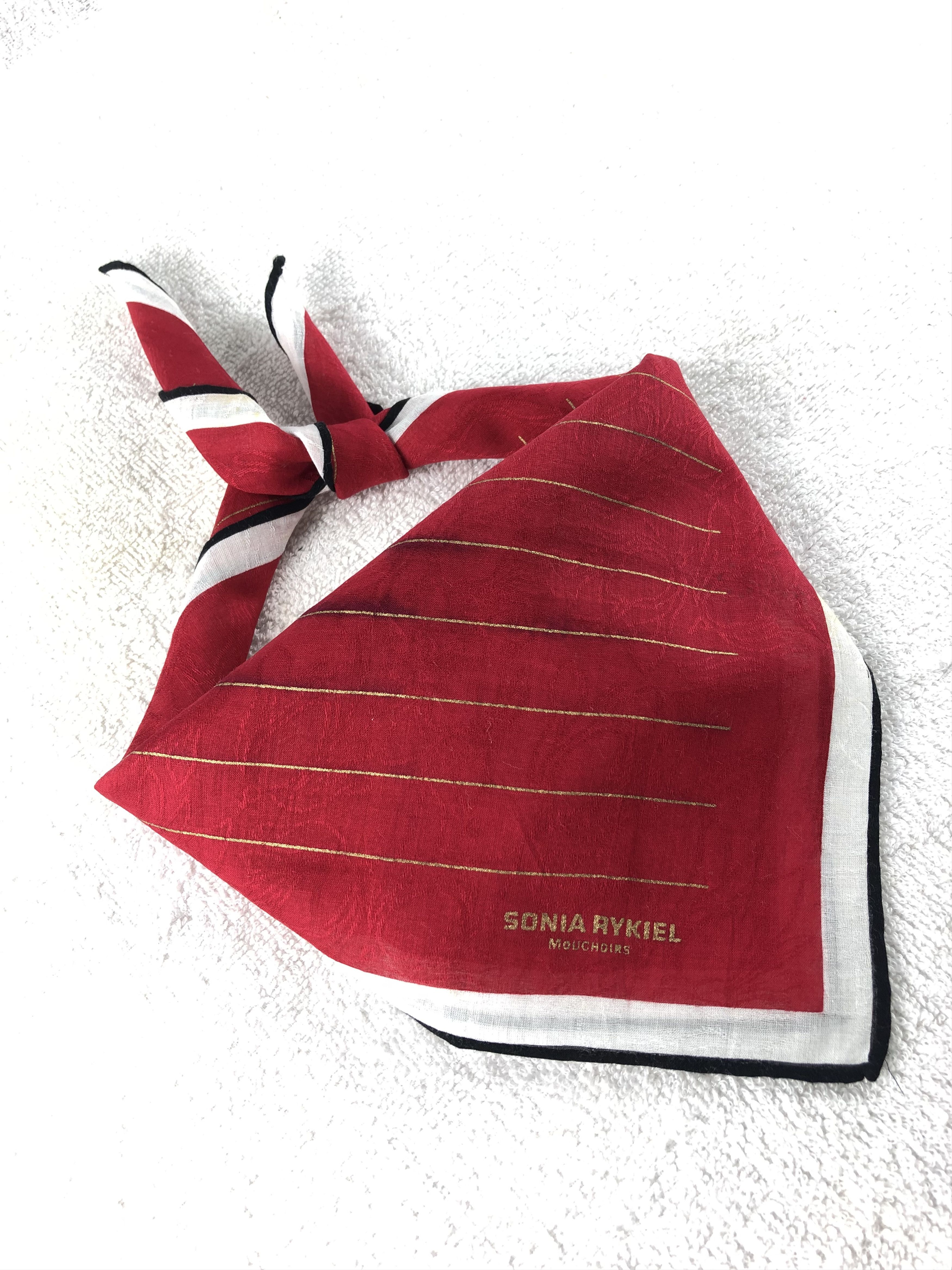 Sonia Rykiel × Vintage Sonia Rykiel Handkerchief / Bandana / Neckerchief Size ONE SIZE - 2 Thumbnail