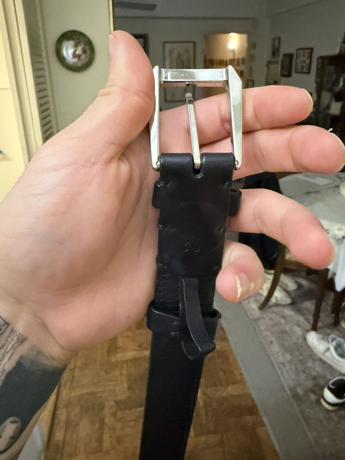 Goyard Black Goyard Monogram Belt Size 90 Size ONE SIZE - 7 Thumbnail