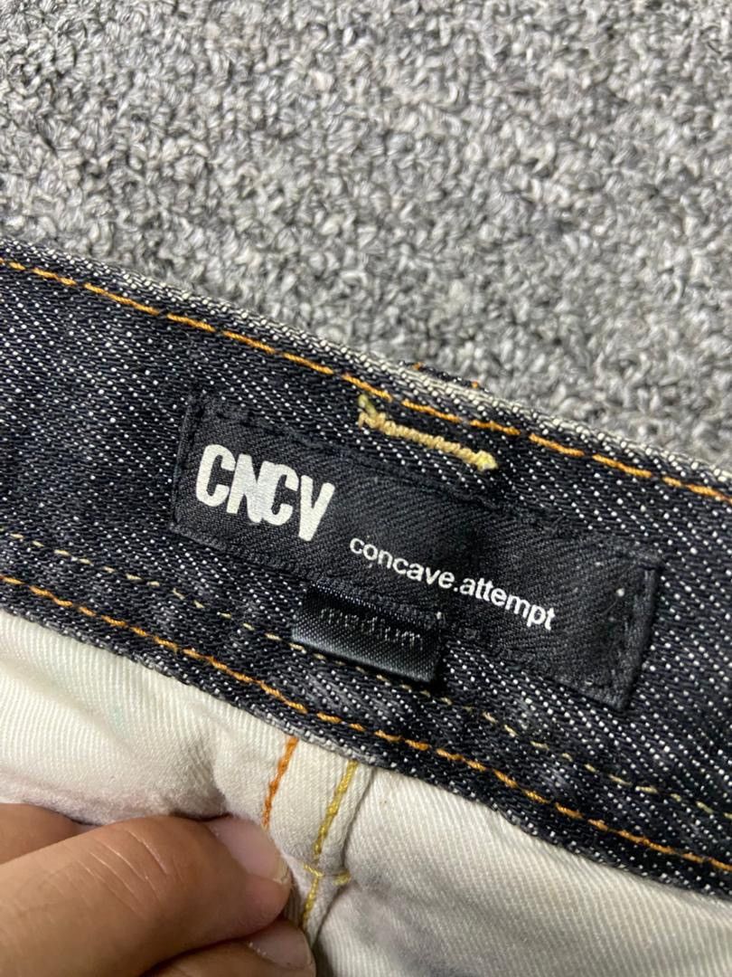 Japanese Brand CNCV Concave Attempt Relaxed Fit Cut Jeans (136) Size US 33 - 7 Thumbnail