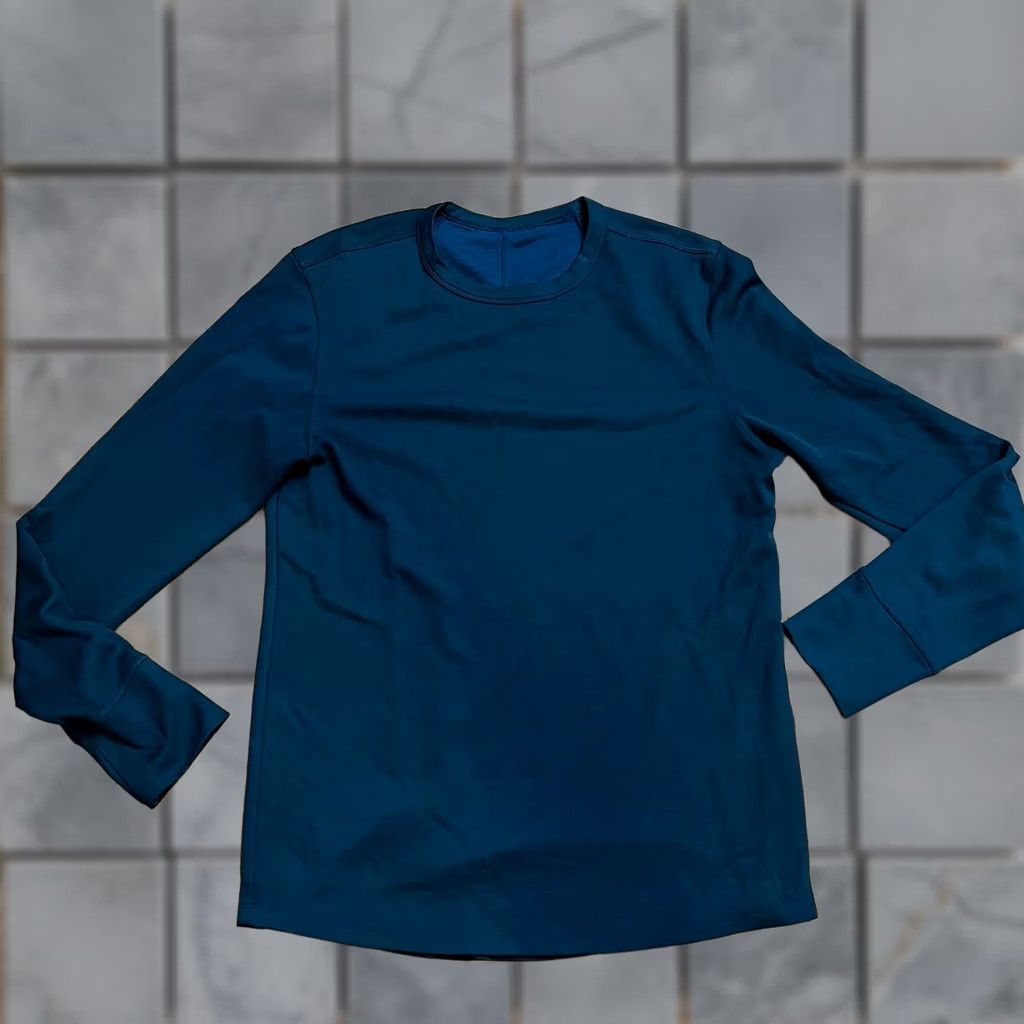 Lululemon Lululemon Shirt Mens Medium Performance Green Blue T-Shirt Regular Men Mens Size US M / EU 48-50 / 2 - 1 Thumbnail