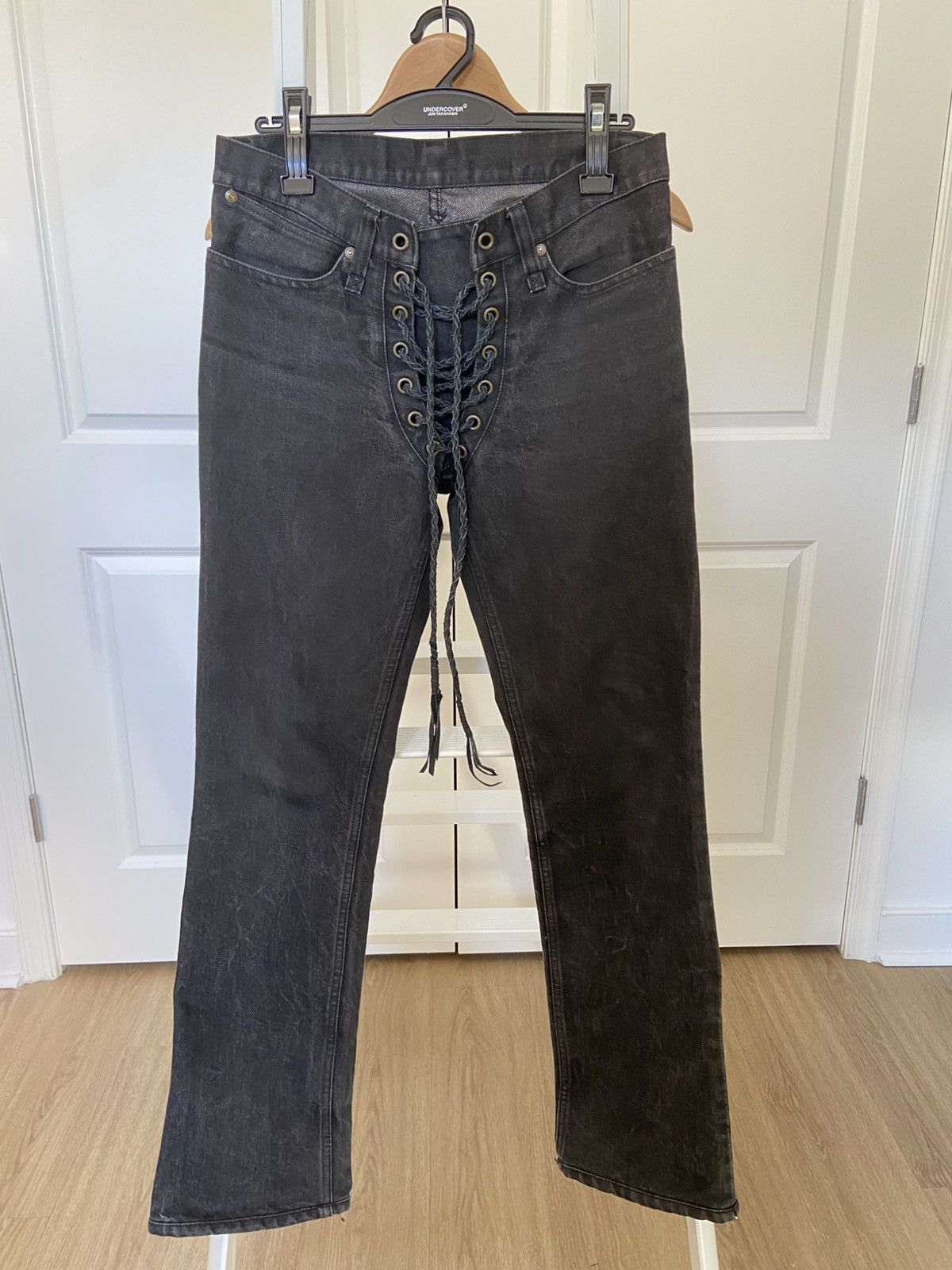 If Six Was Nine Lace Denim | Grailed