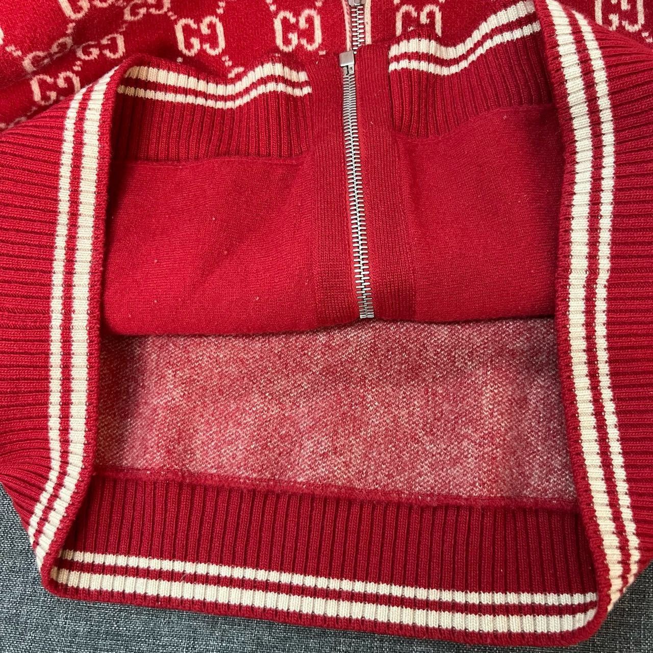 Gucci Gucci Red tweed full print jacket 2501-Nextarrow Size US XS / EU 42 / 0 - 5 Thumbnail