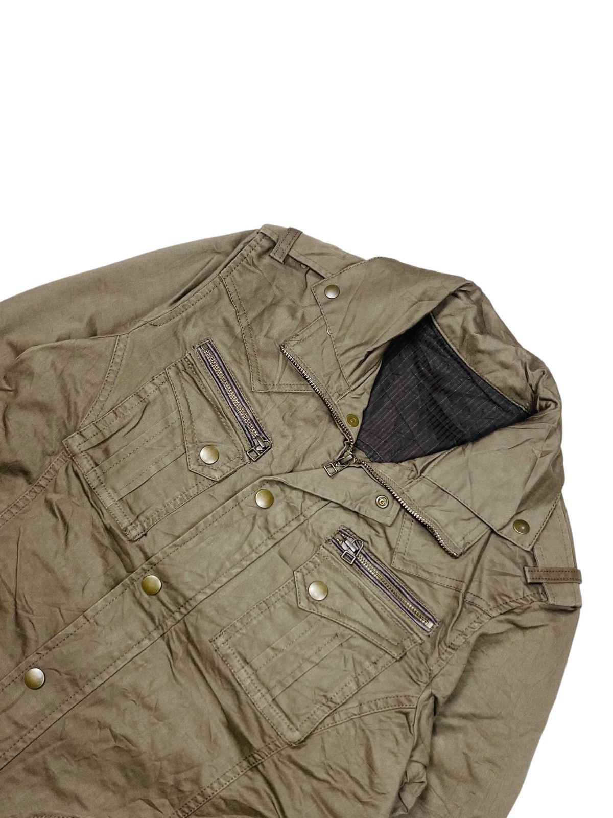 If Six Was Nine 2000s Michael Klein Homme Paris - Dezert Rider Jacket Size US M / EU 48-50 / 2 - 9 Thumbnail
