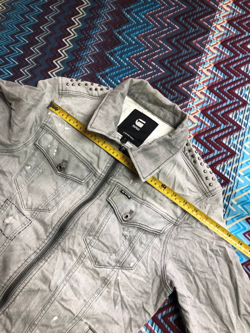 G-Star G-STAR RAW Racing Distressed Jacket Size US S / EU 44-46 / 1 - 8 Thumbnail