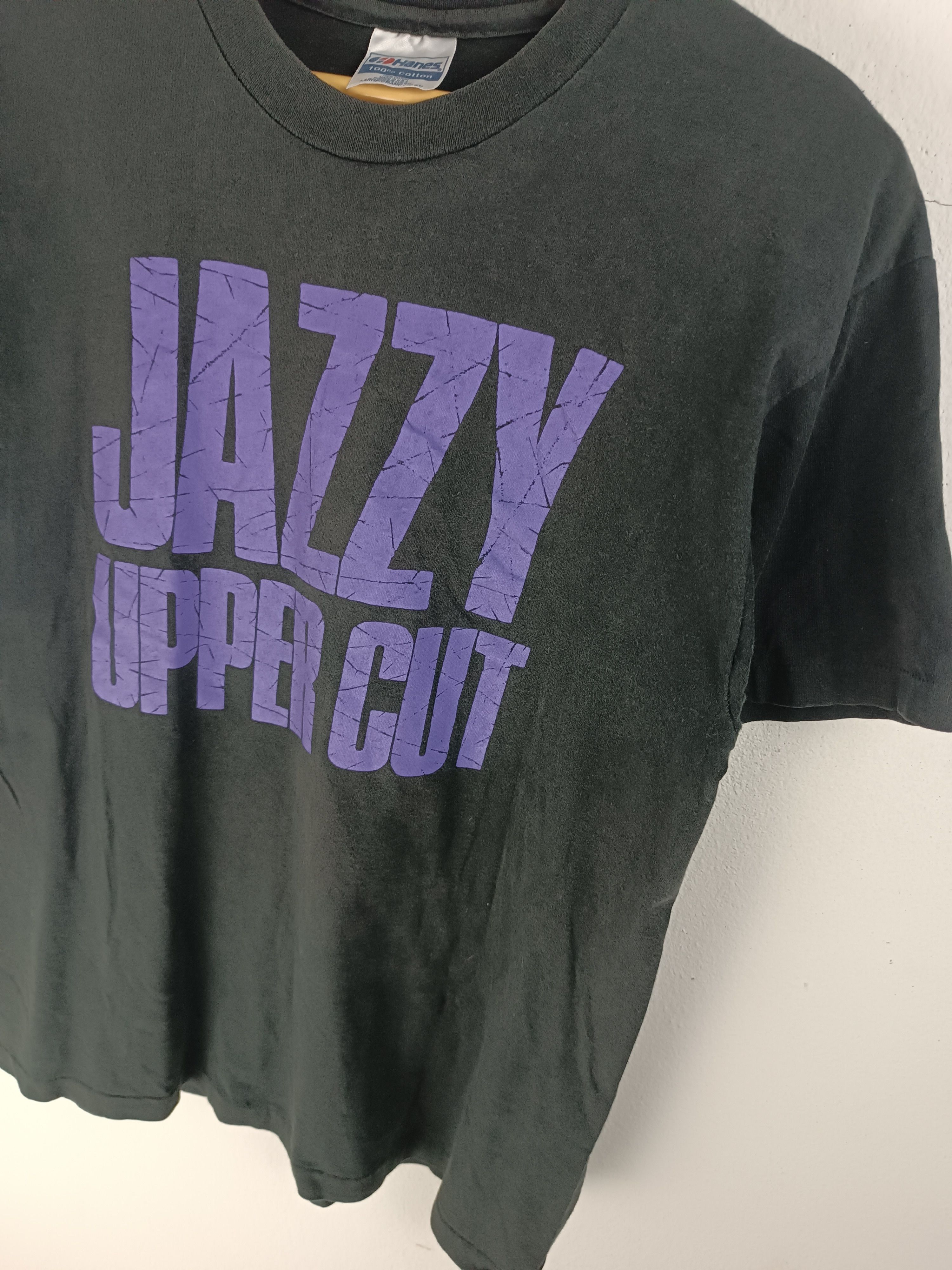 Band Tees VINTAGE 90'S JAZZY UPPER CUT JAPAN FUNK HIP HOP BAND ROCK Ts Size US M / EU 48-50 / 2 - 7 Thumbnail