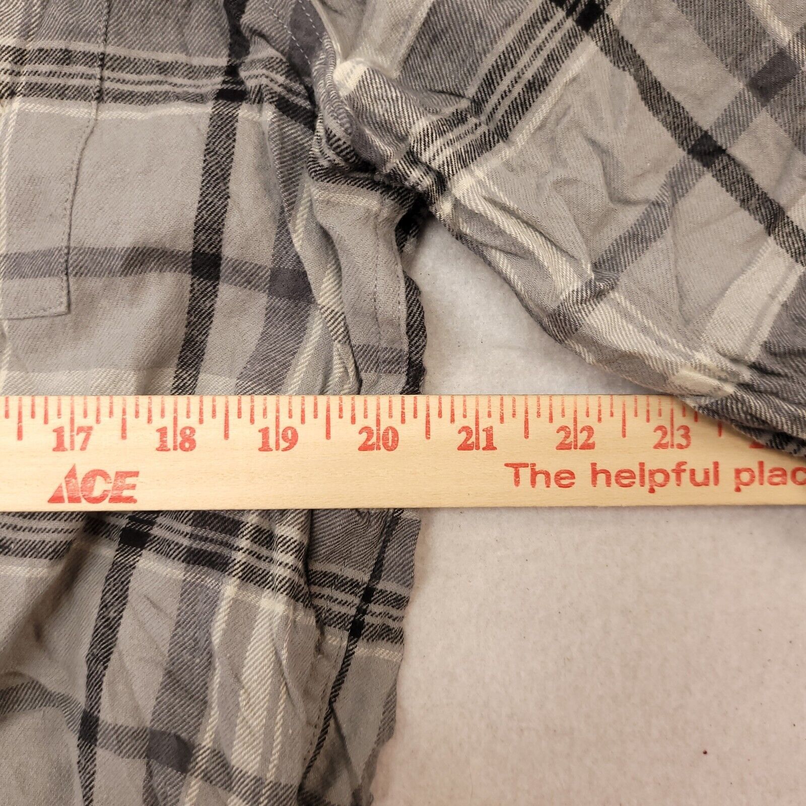 Arizona Jean Co. Arizona Jean Co Madras Flannel Button Up Shirt Mens Size XL Size US XL / EU 56 / 4 - 9 Thumbnail