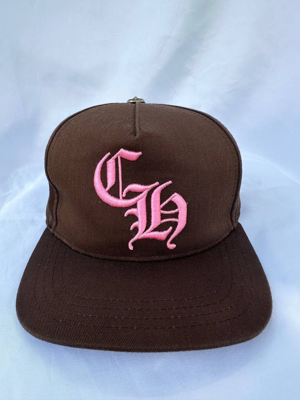 Chrome Hearts Chrome Hearts CH Baseball Hat Brown/Pink Size ONE SIZE - 1 Thumbnail