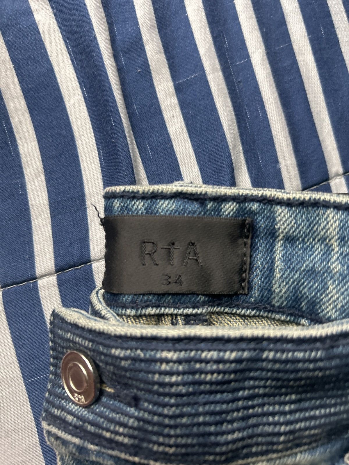 Rta RTA Jeans (34) Size US 34 / EU 50 - 2 Thumbnail