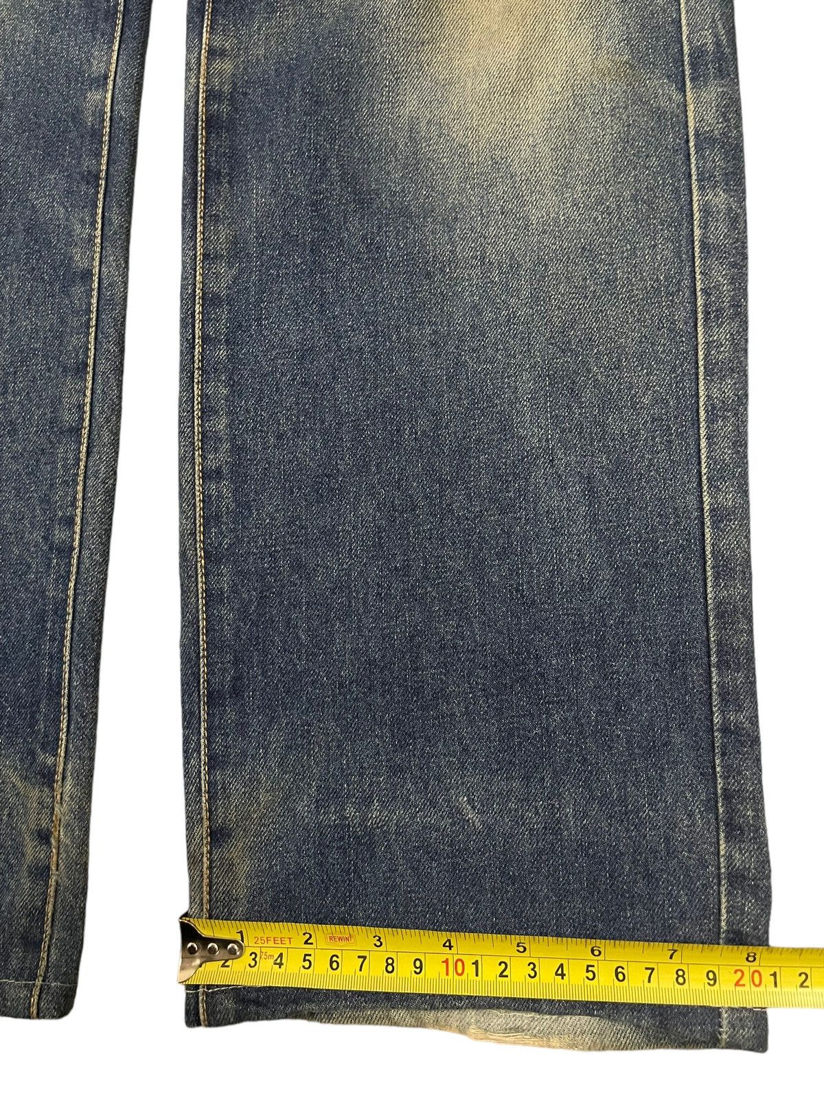 Sugar Cane Vintage Japanese Brand Mud Wash Distress Loose Jeans Size US 29 - 14 Thumbnail