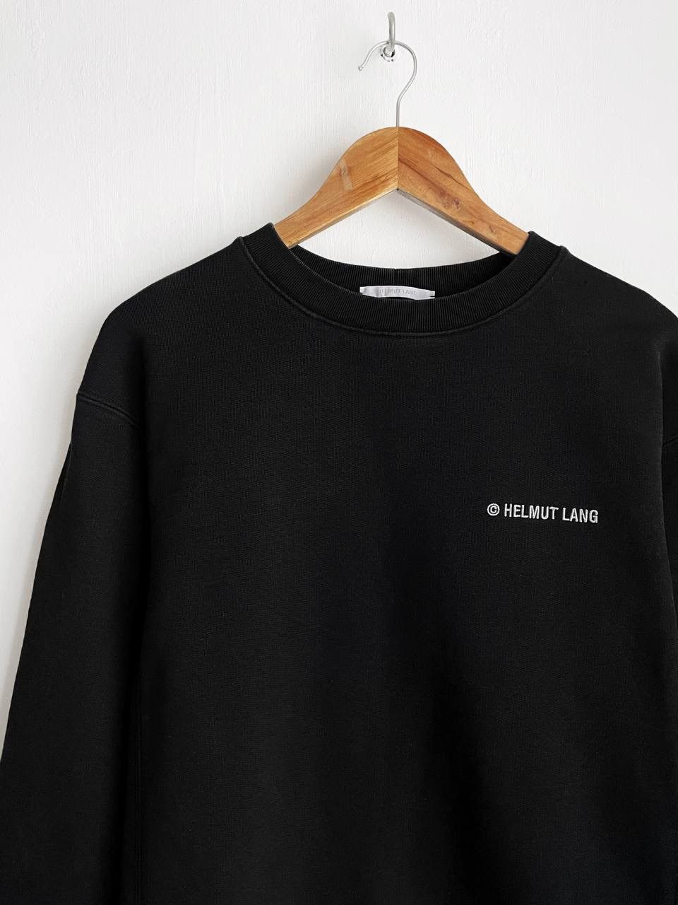 Helmut Lang Helmut lang sweatshirt men cotton black logo XS Size US XS / EU 42 / 0 - 2 Thumbnail