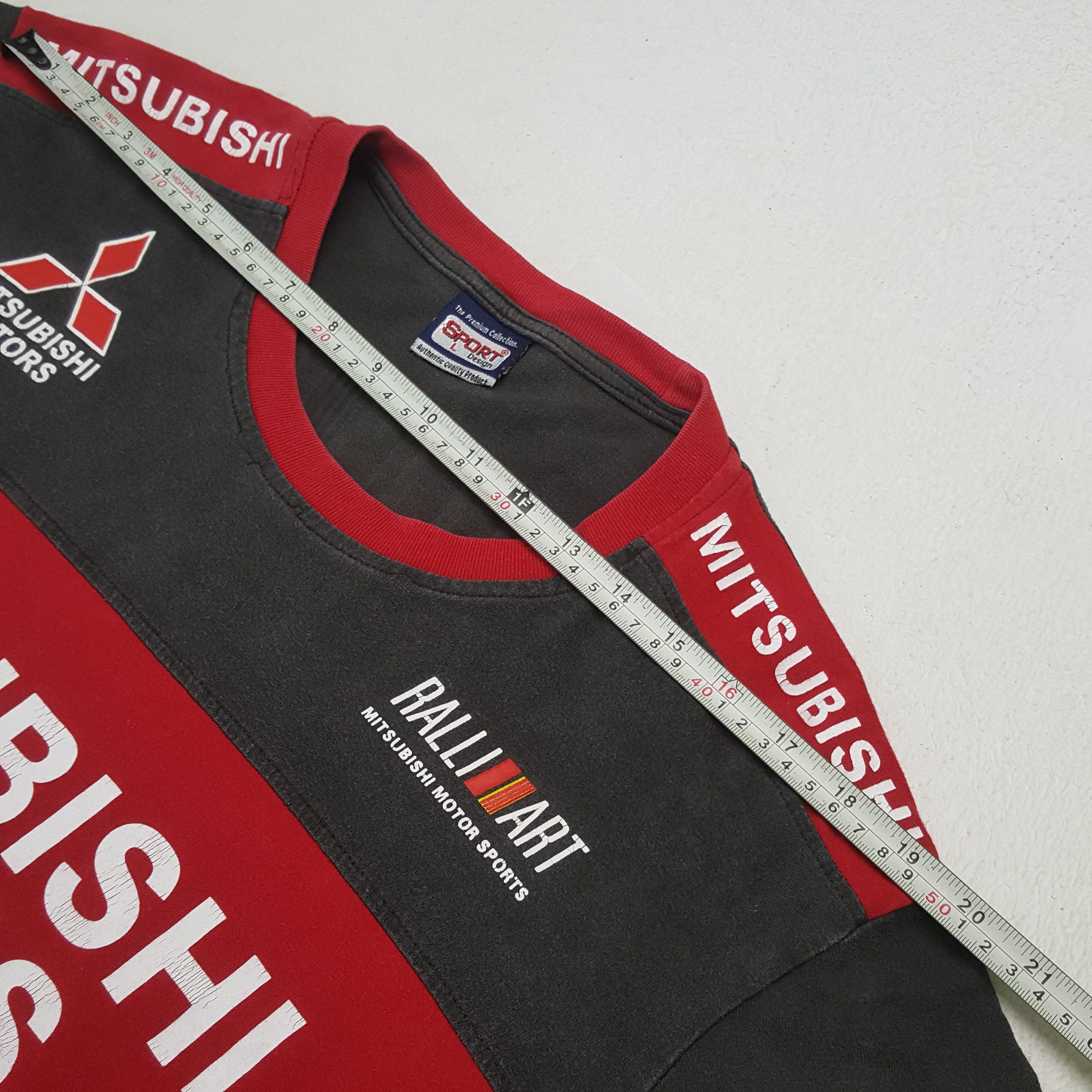 Japanese Brand × Vintage Vintage MITSUBISHI MOTORS Racing Team T-shirt C285N77 Size US L / EU 52-54 / 3 - 7 Thumbnail