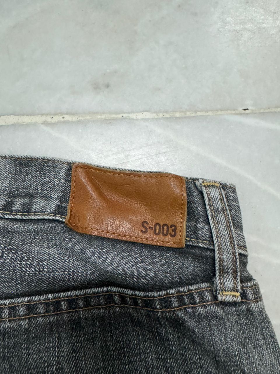 Uniqlo 💥Sick💥Vintage Uniqlo Easy Fit Straight Insane Stoned Faded Size US 30 / EU 46 - 19 Thumbnail