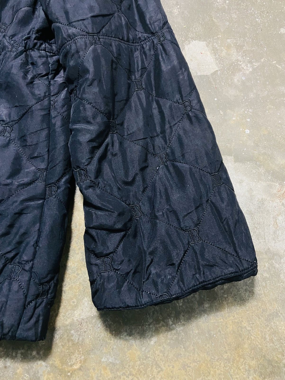 Balmain Vintage Balmain Nylon Zipper Distressed Jacket Size US L / EU 52-54 / 3 - 4 Thumbnail