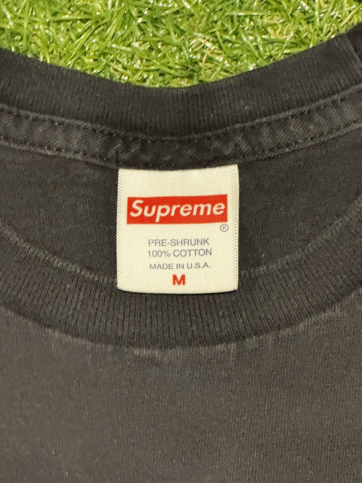 Supreme Supreme Classic Logo Tee - Black Size US M / EU 48-50 / 2 - 4 Thumbnail