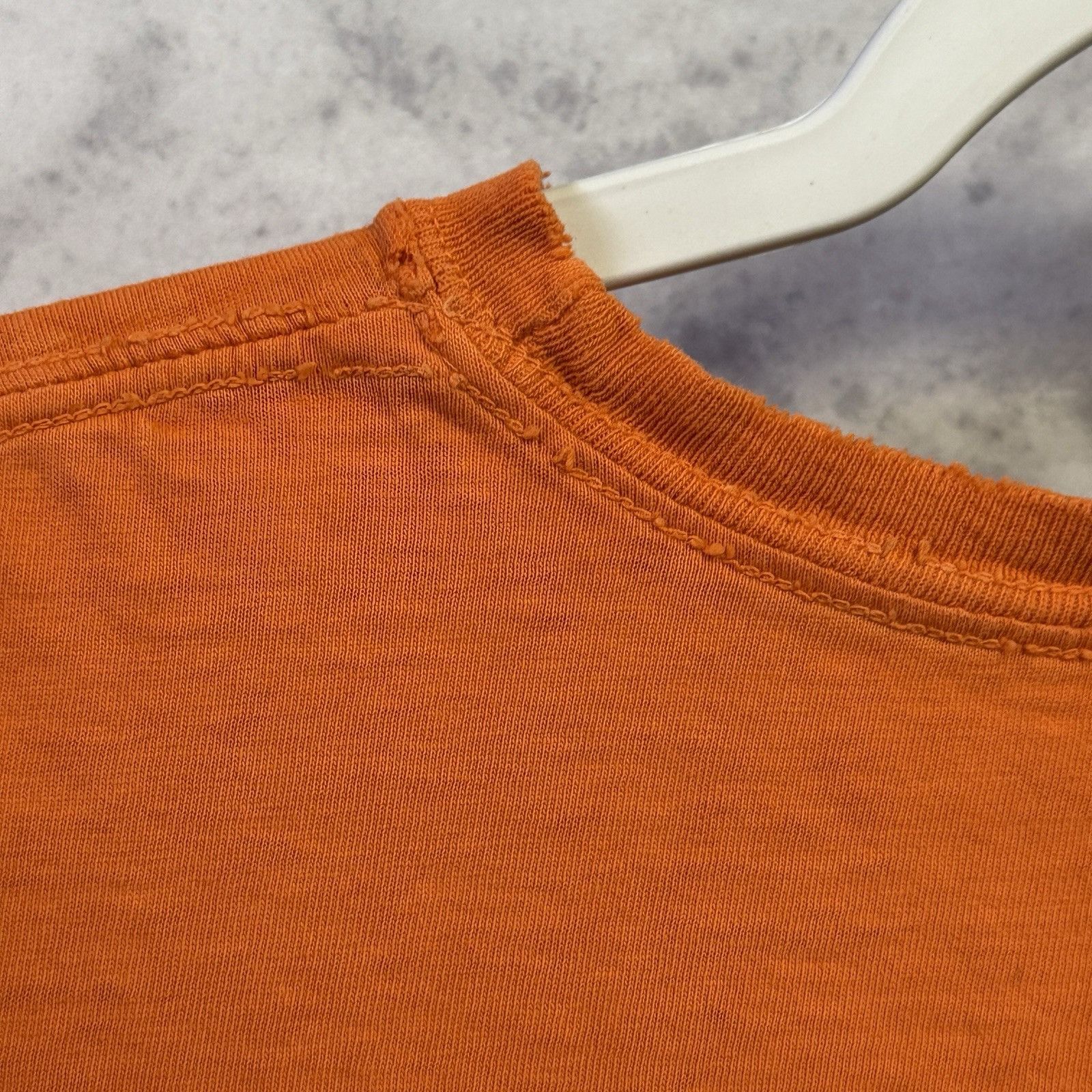 Polo Ralph Lauren Vintage Polo Ralph Lauren T Shirt Mens M 21.5x26.5 Orange Ti Size US M / EU 48-50 / 2 - 7 Thumbnail