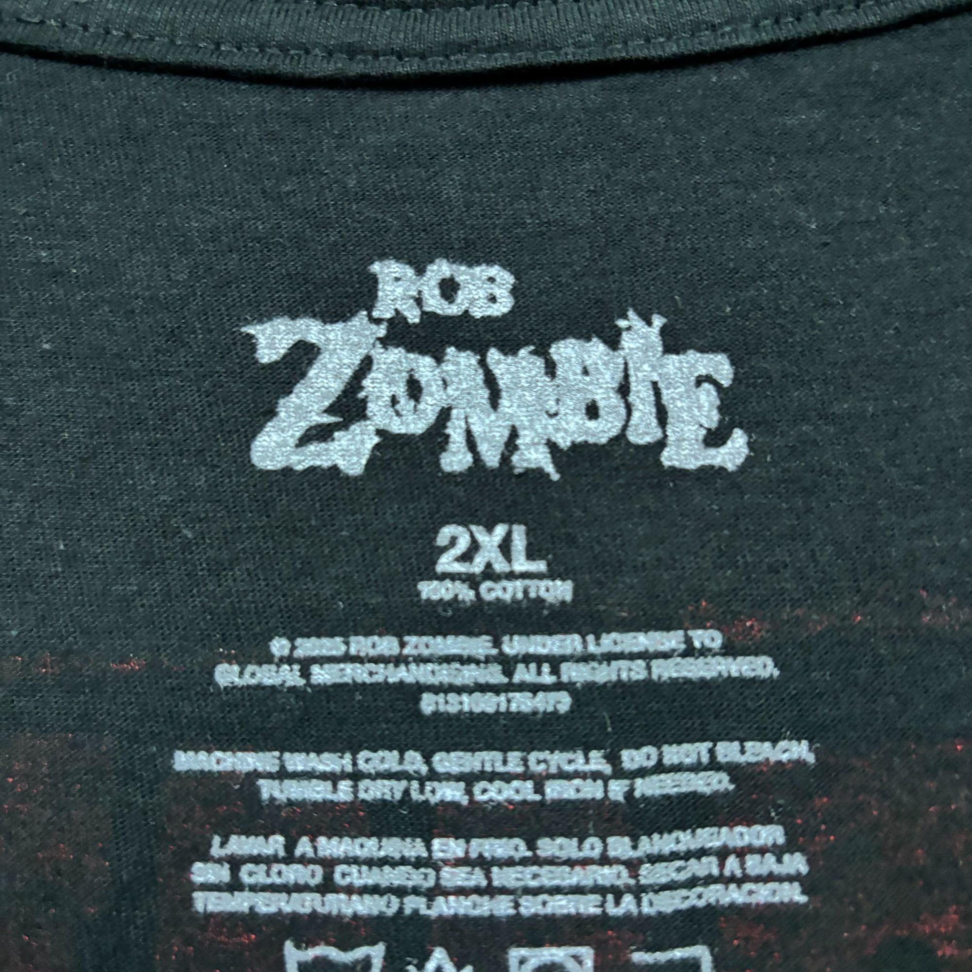 Band Tees Rob Zombie Dragula Comic Book Hellbilly Deluxe Album Tee 2XL Size US XXL / EU 58 / 5 - 4 Thumbnail